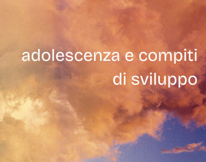 Prova Pulsante articolo: adolescenza e compiti di sviluppo